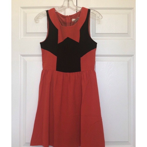 🌼Orange & Black dress - Picture 5 of 6